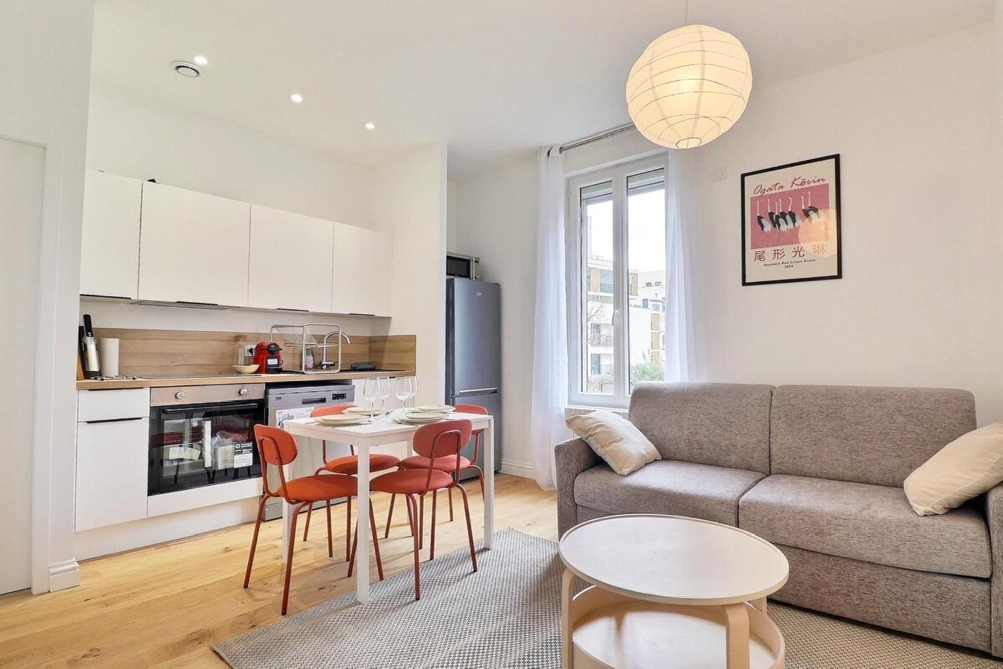 L'Origami - Lovely Newly Renovated Apartment With Garage - Villeurbanne Dış mekan fotoğraf